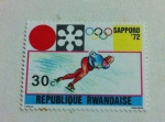 Stamps : Africa : Rwanda :  Olimpicos de Invierno Sapporo 1972