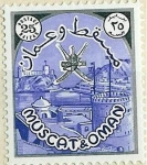 Stamps Oman -  Muscat