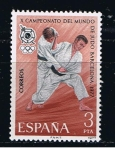 Stamps Spain -  Edifil  2450  X Campeonato del Mundo de Judo. Barcelona. 1977   