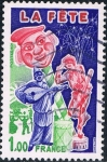 Stamps : Europe : France :  LA FIESTA. Y&T Nº 1888