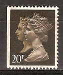 Stamps United Kingdom -  Reinas Victoria e Isabel ll.
