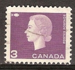 Sellos de America - Canad� -  La reina Isabel II (Símbolo de pesca )