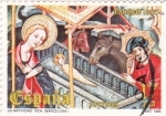 Stamps Spain -  La  Natividad- Vic (Barcelona)        (N)