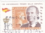 Stamps Spain -  150 Aniversario primer sello español        (N)