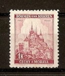 Stamps : Europe : Germany :  Catedral de Praga.
