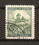 Stamps Germany -  Castillo de Karluv Tyn.
