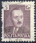 Stamps Poland -  Boleslaw Bierut (1892-1956)