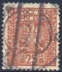 Stamps Poland -  Eagle arms