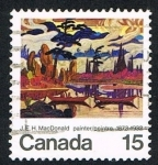 Stamps : America : Canada :  MC DONALD PAINTER