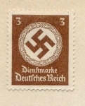 Stamps Germany -  DIENFTMARKE DEUTFCHES REICH