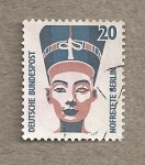 Stamps Germany -  Busto Nefertiti