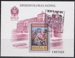 Stamps Spain -  HB - Exfilna 89