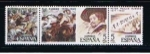 Stamps Spain -  Edifil  2463.64.65  Centenarios.  