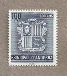 Stamps : Europe : Andorra :  Escudo Andorra