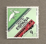 Stamps Spain -  XXIII Congreso Int. Ferrocarriles