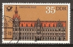 Sellos de Europa - Alemania -  Principal oficina de correos Erfurt