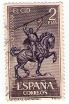 Stamps Spain -  1445-El Cid