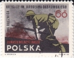 Stamps Poland -  XXX Aniversario de la Brigada Dabrowski Jaroslaw