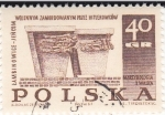 Sellos de Europa - Polonia -  Monumento a los prisioneros de guerra asesinados por los Nazis en Lambinowice