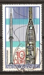 Sellos de Europa - Alemania -  Interkosmos programa espacial. Mult.  M-100 Meteorológico Rocket(DDR)