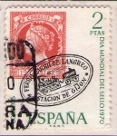 Stamps Spain -  1974-Dia Mundial del Sello