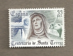 Stamps Europe - Spain -  Centenario de Santa Teresa de Jesús