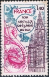 Sellos de Europa - Francia -  TURISMO 1977. TORRE ABACIAL DE SAINT AMAND LES EAUX. Y&T Nº 1948
