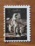 Stamps United Arab Emirates -  ASTRONAUTA EN LA LUNA