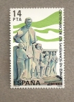 Stamps Spain -  Centenario Salesianos en España