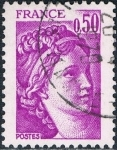 Stamps France -  SABINA 1977-78. Y&T Nº 1969
