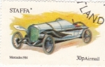 Stamps United Kingdom -  modelo Mercedes 1914   STAFFA-Escocia