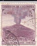 Stamps Colombia -  Volcan Galeras