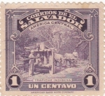Stamps : America : El_Salvador :  Trapiche indígena