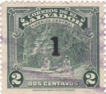 Stamps El Salvador -  Indígenas regionales