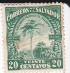 Stamps : America : El_Salvador :  El Salvador produce el Bálsamo del Peru