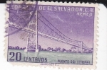 Stamps : America : El_Salvador :  Puente del Litoral