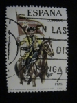 Stamps Spain -  PORTAGUION DRAGONES  1737