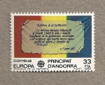 Stamps Andorra -  Europa 82