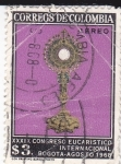 Sellos de America - Colombia -  XXXIX Congreso eucarístico Internacional Bogota
