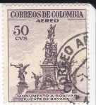 Sellos de America - Colombia -  Monumento a Bolívar puente de Boyaca