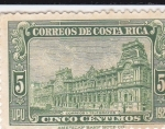 Stamps Costa Rica -  Edificio de Correos y Telégrafos