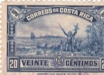 Sellos de America - Costa Rica -  Colón en Cariari