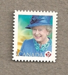 Stamps Canada -  Reina Isabel II