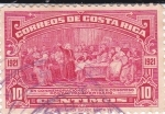 Stamps : America : Costa_Rica :  Conmemoración del primer Congreso Postal Panamericano