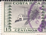 Stamps : America : Costa_Rica :  Industrias Nacionales-Azúcar