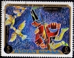 Stamps : Asia : United_Arab_Emirates :  ADVENTURES OF BARON MUNCHHAUSEN
