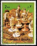 Stamps United Arab Emirates -  AJEDREZ