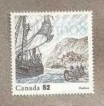 Sellos de America - Canad -  400 Aniv Fundación Quebec