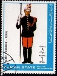 Stamps United Arab Emirates -  GARDE D`HONNEUR - PÉROU