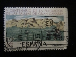Stamps Spain -  LAS PALMAS SIGLO  XVI